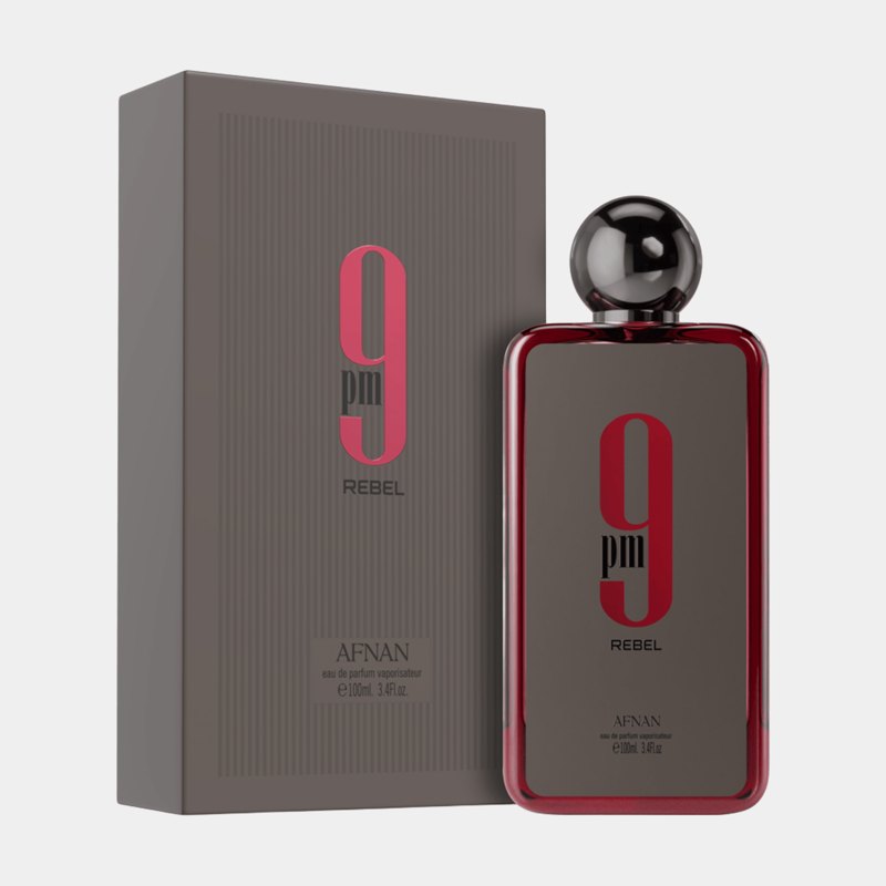 Perfume Árabe Afnan 9pm Rebel EDP Masculino 100ml